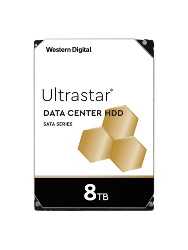 Твърд диск 8TB, Western Digital Ultrastar DC HC320, SATA 6Gb/s, 7200 rpm, 3.5"(8.89 cm)