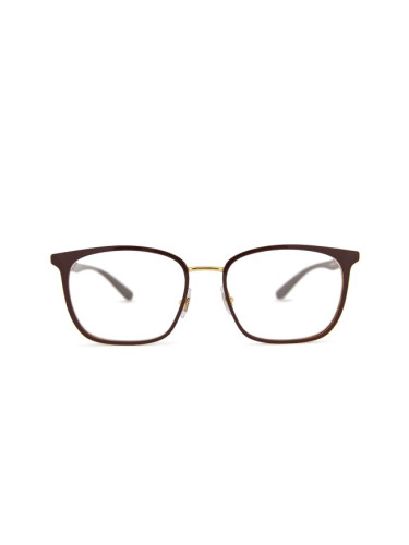 Ray-Ban 0Rx6486 3126 52 - диоптрични очила, правоъгълна, unisex, кафяви