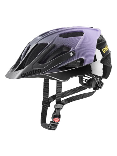 UVEX Quatro CC Lilac/Black Matt 56-60 Каска за велосипед