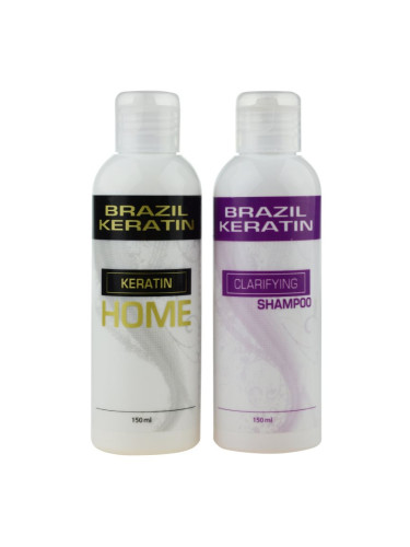 Brazil Keratin Home грижа за косата (за изглаждане и подхранване на непокорна коса)