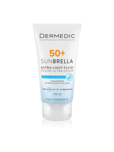 Dermedic Sunbrella емулсия за тен SPF 50+ за чувствителна кожа на лицето 40 мл.