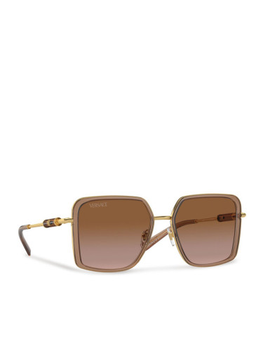 Versace Слънчеви очила 0VE2261 Кафяв