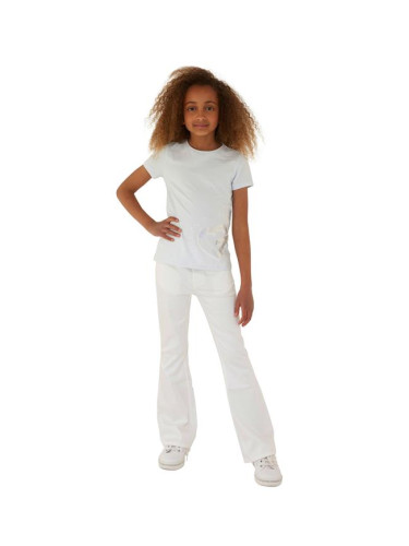 Детска блуза с къс ръкав в бял цвят Guess