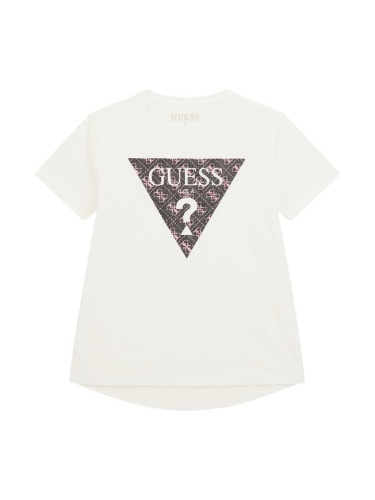 Детска блуза с цветно лого Guess