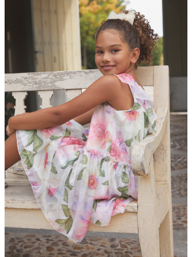 Детска рокля с флорални мотиви Abel & Lula