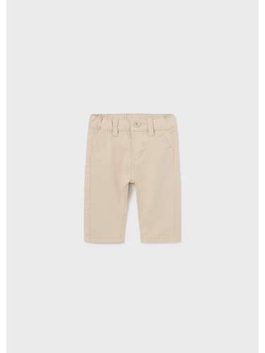 Бебешки памучен Chino панталон в бежов цвят Mayoral