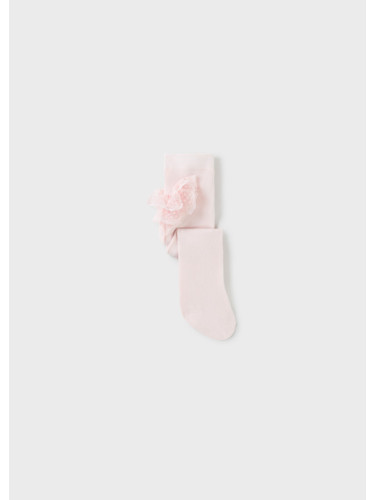 Бебешки чорапогащник в розов цвят с къдрички Mayoral