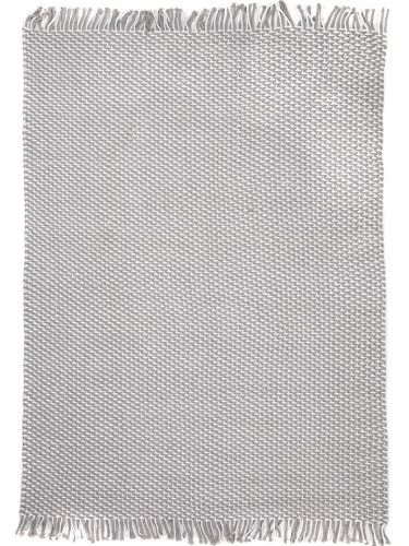 Килим Anisotropic-Бял-Сив-60 x 90 см.