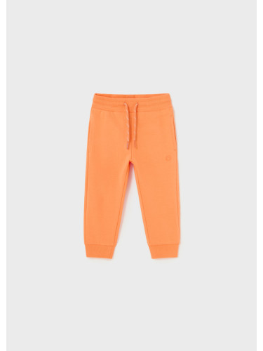 Бебешки Basic панталон в оранжев цвят Mayoral