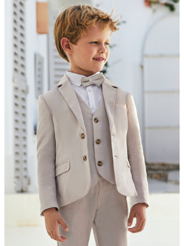 Детско официално сако в бежов цвят Mayoral