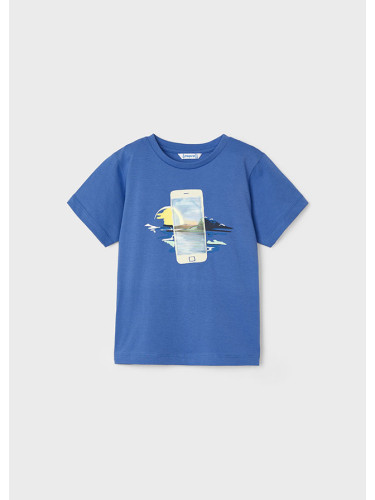 Детска тениска в син цвят Mayoral