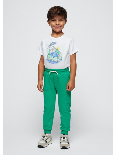 Детски спортен Basic панталон в зелен цвят Mayoral