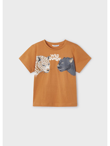 Детска тениска jungle в оранжев цвят Mayoral