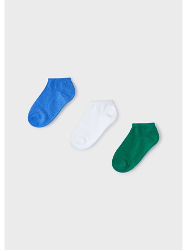 Сет детски къси чорапи в зелената гама Mayoral