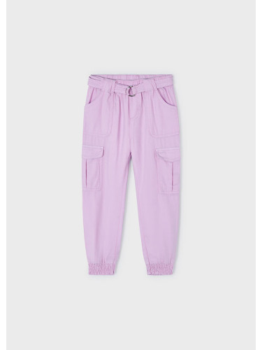 Детски jogger панталон в лилав цвят Mayoral