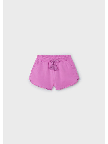 Детски къси панталони в лилав цвят Mayoral