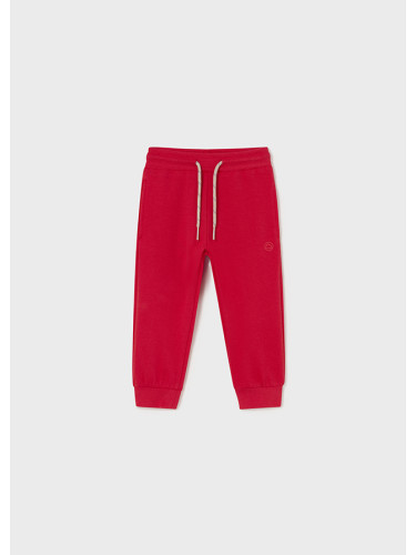 Бебешки Basic панталон в червен цвят Mayoral