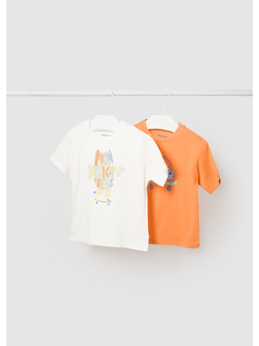 Бебешки комплект от две блузи с цветни щампи Mayoral