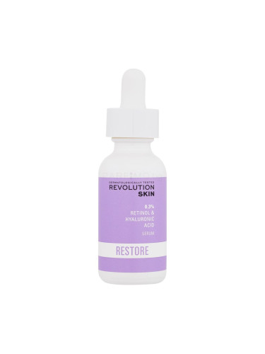 Revolution Skincare Restore 0.3% Retinol & Hyaluronic Acid Serum Серум за лице за жени 30 ml