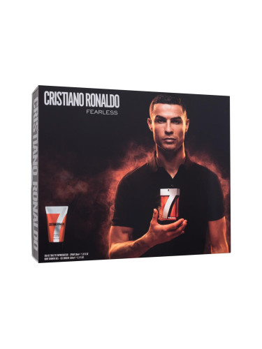 Cristiano Ronaldo CR7 Fearless Подаръчен комплект EDT 30 ml + душ гел 150 ml
