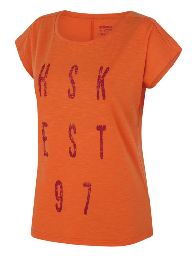 Women's functional T-shirt HUSKY Tingl L lt. Orange