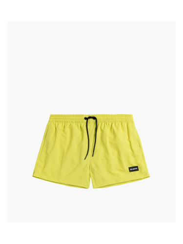 Men's Short Beach Shorts ATLANTIC - Yellow