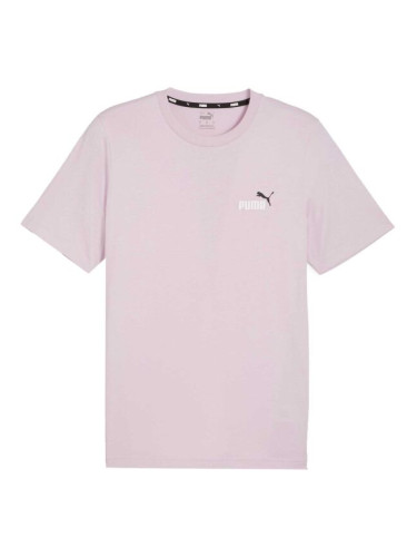 Puma ESS+2 COL SMALL LOGO TEE Мъжка тениска, розово, размер