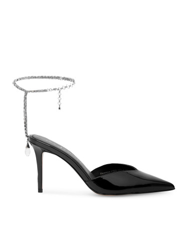 Обувки на ток Eva Minge Florencia-323-101-2 Черен