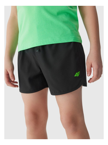 4F Boys' Beach Shorts - Black
