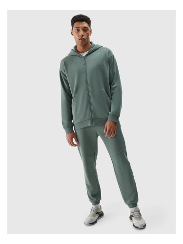 Men's 4F Organic Cotton Jogger Sweatpants - Khaki