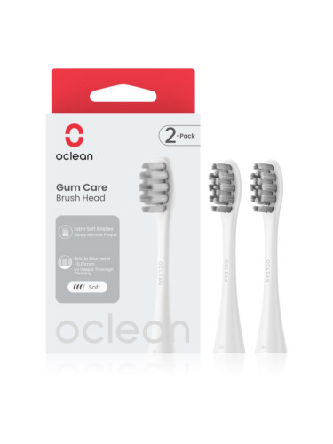 Oclean Gum Care P1S12 W02 сменяеми глави за четка за зъби 2 бр.