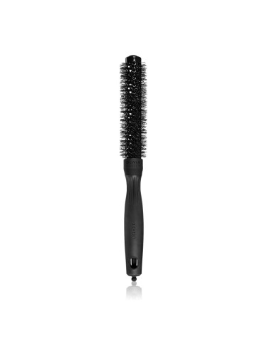 Olivia Garden Black Label Speed Wavy Bristles кръгла четка за коса за по-бързо оформяне на прическата със сешоар ø 20 mm 1 бр.