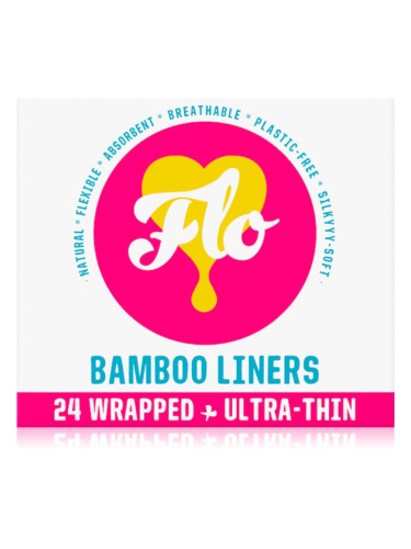FLO Ultra Thin Bamboo дамски превръзки 24 бр.