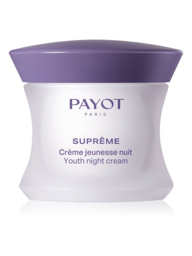Payot Suprême Crème Jeunesse Nuit възстановяващ нощен крем за подмладяване на кожата на лицето 50 мл.