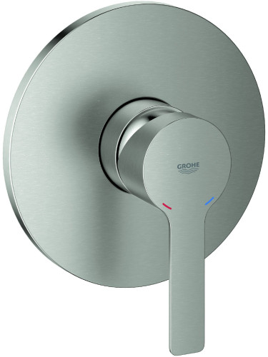 Външни части на смесител за душ Grohe Lineare New-15,8 x 17,7-Сребърен Mat