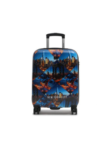 Saxoline Самолетен куфар за ръчен багаж Trolley Assorted 1418H0.49.10 Син