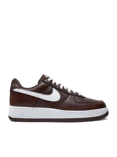 Nike Сникърси Air Fore 1 Low Retro Qs FD7039 200 Кафяв