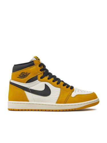 Nike Сникърси Air Jordan 1 Retro High Og DZ5485 701 Бял