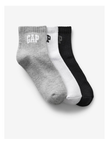GAP 3 чифта детски чорапи Siv