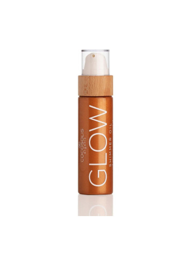 Cocosolis Glow Shimmer Oil Натурално озаряващо и хидратиращо сухо масло с блестящи частици