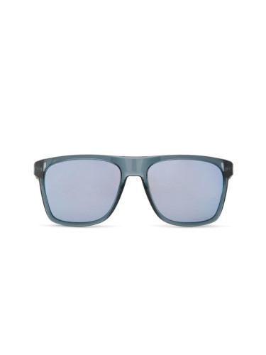 Oakley Leffingwell OO 9100 05 57 - правоъгълна слънчеви очила, мъжки, сиви, поляризирани огледални