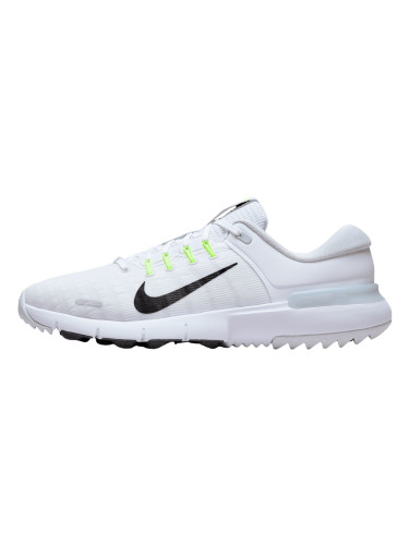 Nike Free Unisex White/Black/Pure Platinum/Wolf Grey 42 Мъжки голф обувки