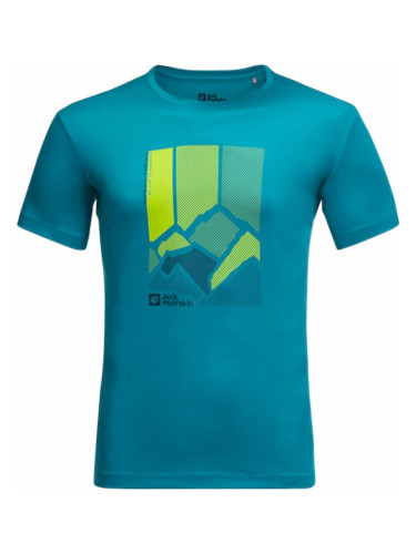 Jack Wolfskin Peak Graphic T M Everest Blue M Тениска