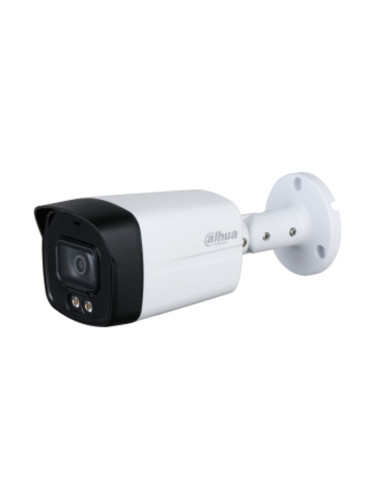 HDCVI камера Dahua HAC-HFW1509TLM-A-LED-0360B-S2, насочена "bullet" камера, 5 Mpix(2592x1944@20fps), 3.6mm обектив, IR осветеност (до 40м), външна IP67