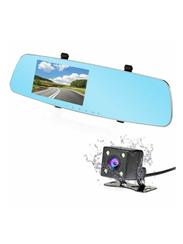 Видеорегистратор DVR-4, камера за автомобил, Full HD (1920x1080@30fps), 4" (10.16 cm) дисплей, MicroSD слот, USB