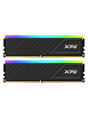 Памет 32GB (2x16GB) DDR4 3600MHz, A-Data XPG Spectrix D35G RGB, AX4U360016G18I-DTBKD35G, 1.35V
