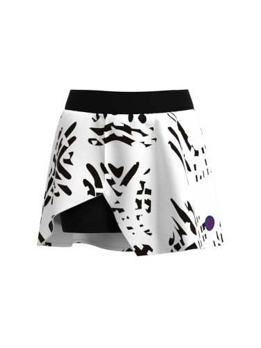 Women's skirt BIDI BADU Melbourne Printed Cut Out Skort White/Black S