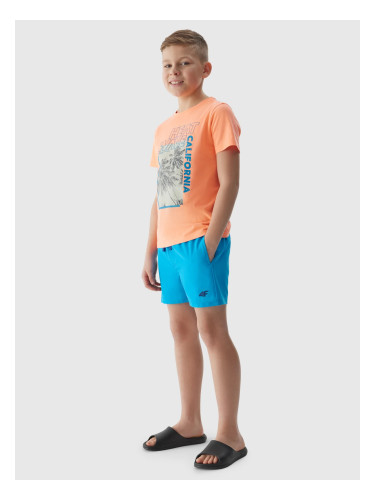 4F Boys' Boardshorts Beach Shorts - Blue