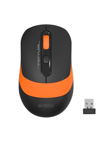 Мишка A4Tech FG10S Fstyler, оптична (2000 dpi), безжична, USB, черна