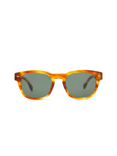 Hugo Boss 1380/S WGW QT 51 - квадратна слънчеви очила, дамски, кафяви